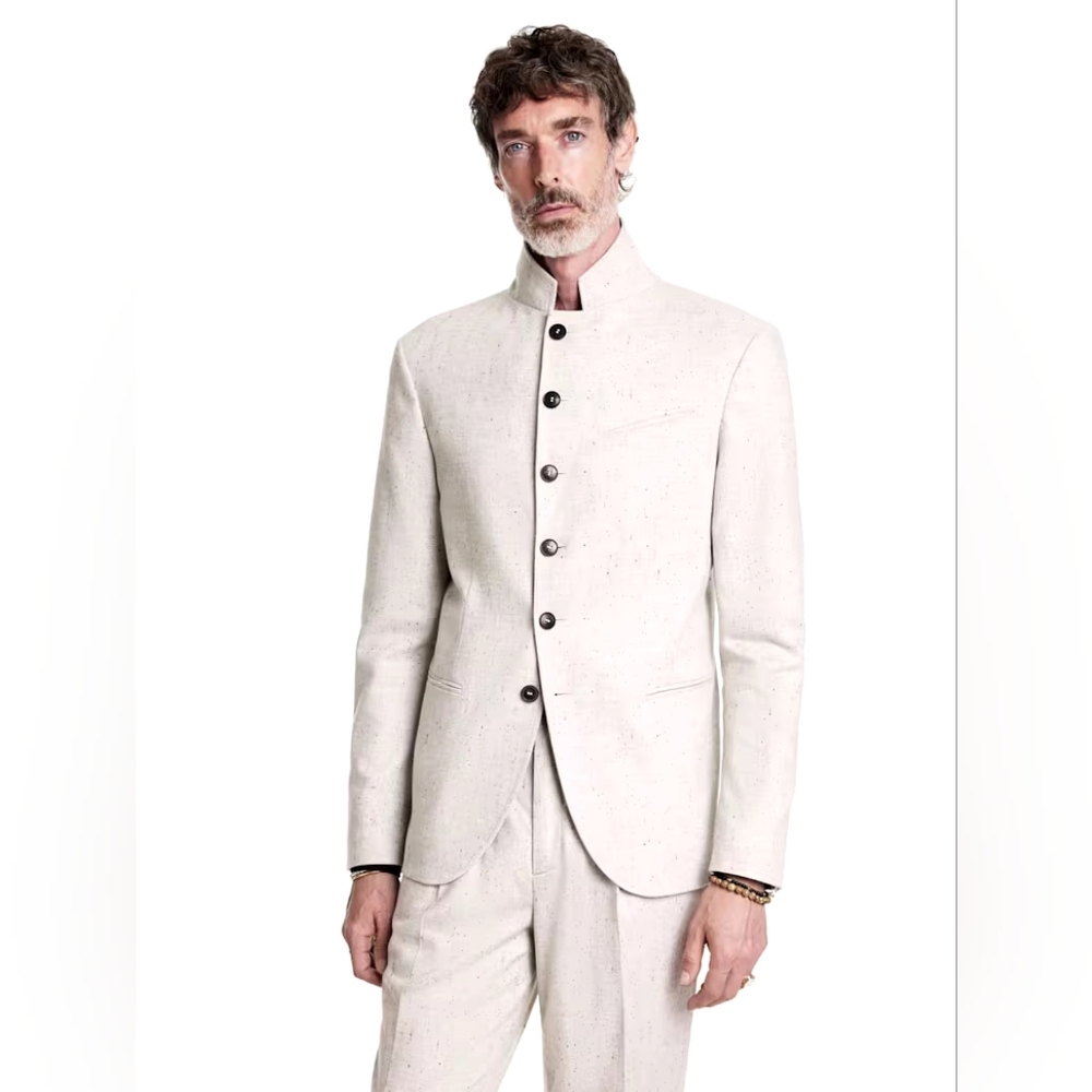 John Varvatos Avalon Jacket Canvas Color EU 50/FIT TO M MADE IN ITALY RTL $1498